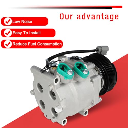 Image of CCIYU AC Compressor w /Clutch for Honda Civic L4 2.0L 2001-2005