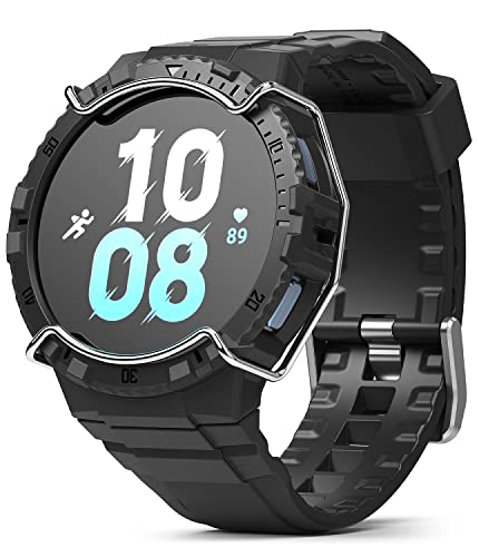 Protection Galaxy Watch 4 44mm robuste antichoc Ringke Fusion-X noire