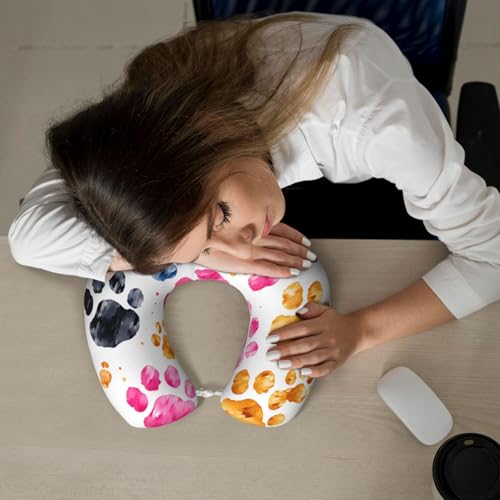 Almohada de viaje espuma viscoelástica tamaño estándar miniatura 7