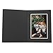 Golden State Art, Cardboard Photo Folder for a 4x6 Photo (Pack of 100) Black Color