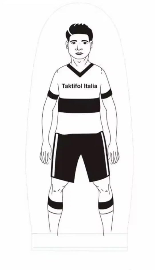 Difensore Di Calcio Gonfiabile - Pratica Di Agilità Gonfiabile Portatile Con Protezione Sicura | Attrezzatura Per Allenamento Difensore A Calci | Per Adulti, Principianti, Ragazzi, Adolescenti