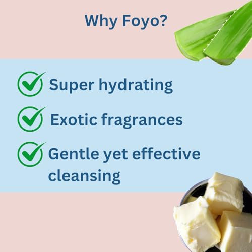 Image of FOYO Hello! Marshmallow Deep Cleansing Bodywash - 275 ml | Paraben & SLS-Free Shower Gel for Men & Women | Moisturizing & Hydrating | Prevents Dry, Rough, Skin | Softer & Smoother Skin with Aloe Vera