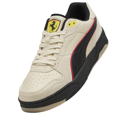 Image of PUMA Mens Scuderia Ferrari Rbd Break Low Lace Up Sneakers Shoes Casual - White