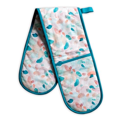 Maison d' Hermine Double Oven Mitts 100% Cotton Double Oven Glove (7"x35")