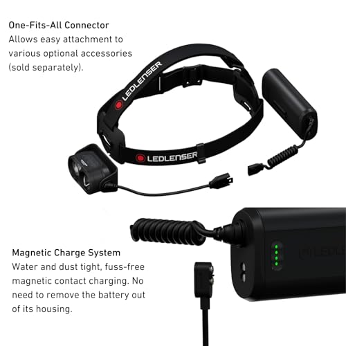 Ledlenser H19R Core Headlamp LED, 3500 lumens, rechargeableer Lithium battery, red light, waterproof IP67, Constant Light - Image 4