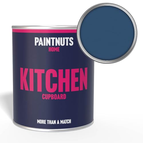 Paintnuts Kitchen Cupboard Paint - RAL-5000 - VIOLET BLUE Satin 500ml Tin