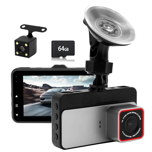 【高画質で夜間録画も✨】ドライブレコーダー　ドラレコ　前後　360度　暗視　小型 Amazon.co.jp: ドライブレコーダー 1296P 超小型 FHD 300万画素