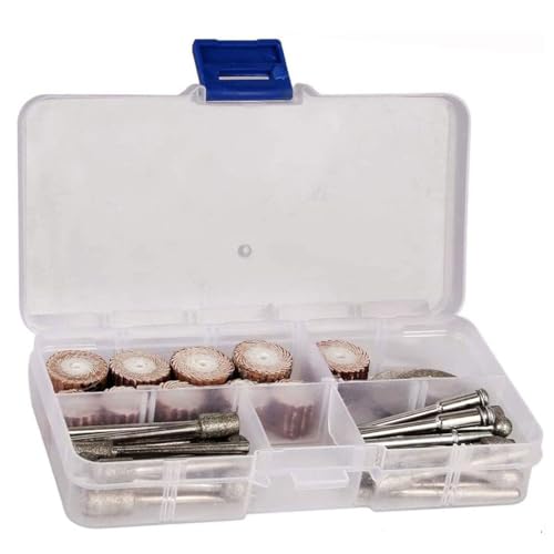 Set de fresas diamantadas para tallado de piedra miniatura 7