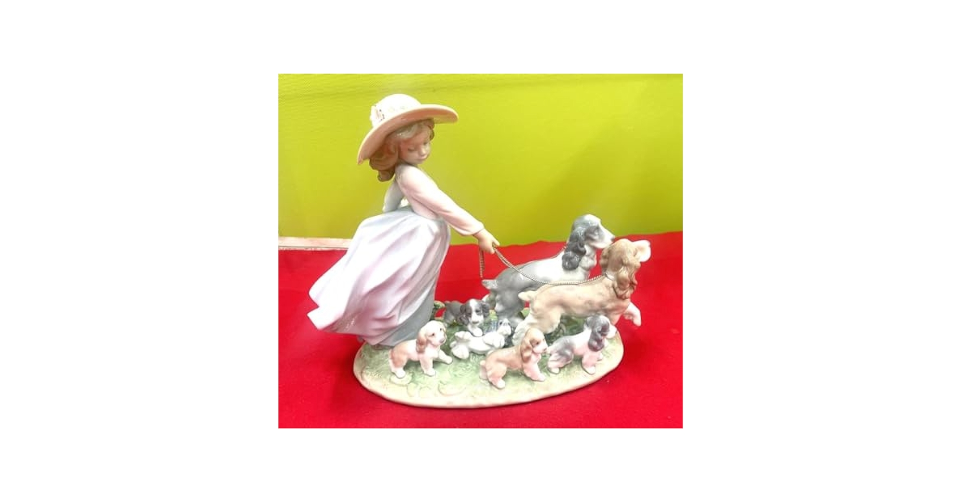 Amazon.co.jp: フィギュリン LLADRO リヤドロ 「仔犬たちの行進