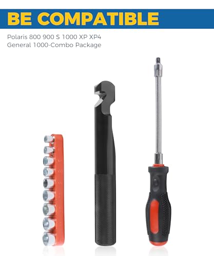 Image of Belt Changing Tool,RZR Tool Kit,Belt Changing Tool with Clutch Cover Removal Tool Kit,Car Accessories Belt Changing Removal Tools Kit,Belt Removal Tool for XP /RZR XP4 1000 /RZR S 900 RZR