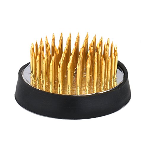 Small Flower Frog Japanese Ikebana Kenzan Floral Arranging Pin Holder, 1.7