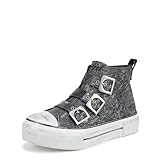 Blowfish Malibu Womens Knockout B Sneaker Black 8 M