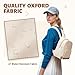 MDODO Small Backpack for Women Lightweight Stylish Mini Backpack Daypack Purses Cute Bookbag for Casual College Travel Daily,fit 10.9Inch iPad,Beige