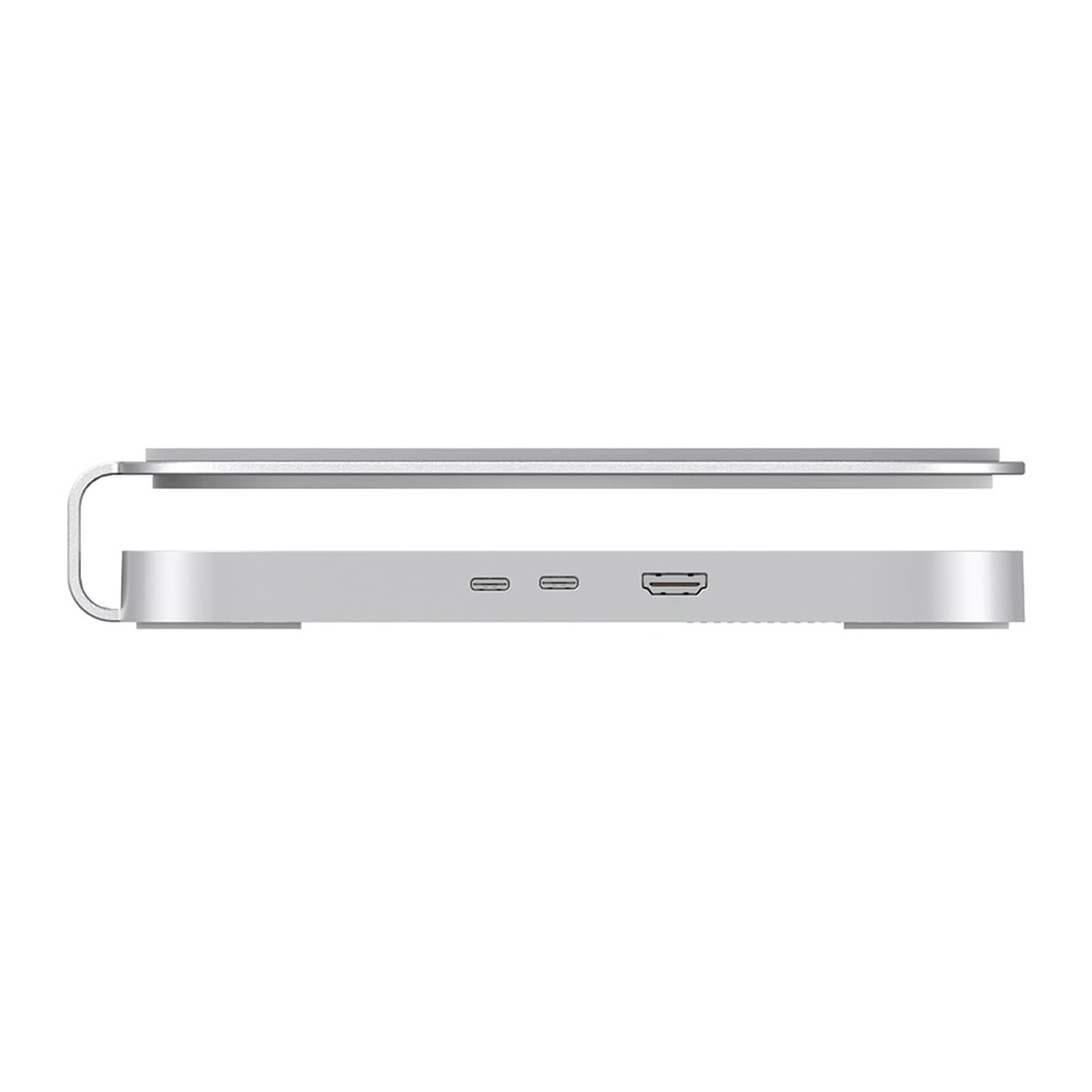 Supporto in alluminio USB C Drive Enclosure Per 2024 Tipo Docking Station Case Card Reader Espansione Stand Dock Con Ricarica USB