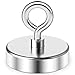 Produktbild Angelmagnete, 300 LBS Zugkraft Starke Magnetangeln, Neodym Magnet aus Seltenen Erden mit Huböse, Stark Magnetfischen zum Auffinden von Gegenständen in Seen, Stränden, Rasen - Durchmesser (50 mm)