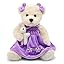 Vestido Morado Con Conejo