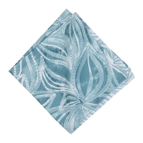 Set de 6 Servilletas de Tela 100% Algodón Azul C&F Home miniatura 2