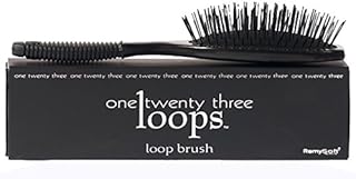 RemySoft One Twenty Three Loops - Loop Brush - Safe for Hair Extensions, Weaves and Wigs