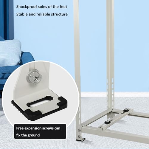 Support de condenseur de climatisation au sol pour un jardin calme - 5