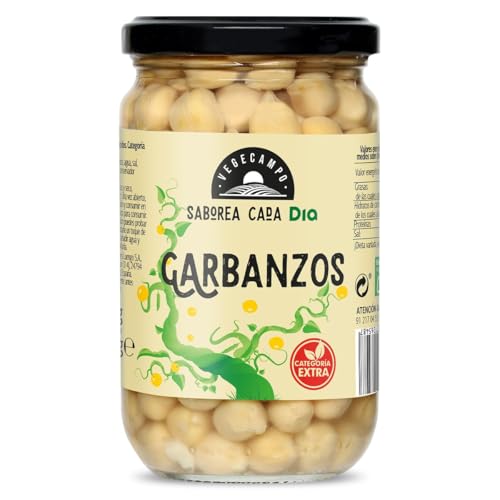 DIA VEGECAMPO garbanzos cocidos extra frasco 210 gr