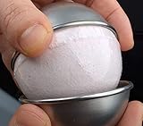 Bath Bomb Ball Molds Bath Fizzies Stainless Steel Molds 2pieces Per 1set D2.56inch/6.5cm