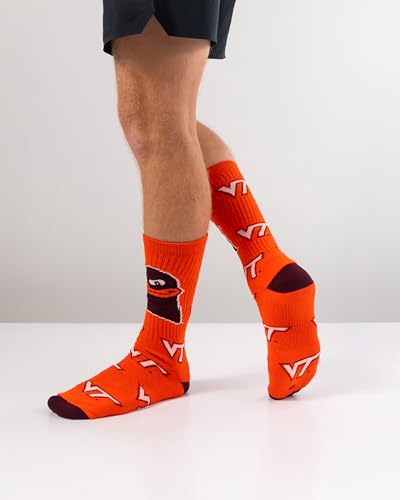 TCK Mayhem Crew Socks Calf Length Sock Mens Game Day Socks4