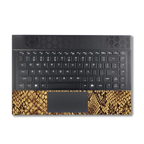 Image of MightySkins Carbon Fiber Skin Compatible with Alienware X14 R2 (2023) Full Wrap Kit - Rattleskin | Protective, Durable Textured Carbon Fiber Finish | Easy to Apply & Change Styles | Made in The USA