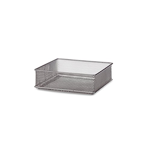 Design Ideas Mesh Drawer Store, Silver, 6 by 6-Inch