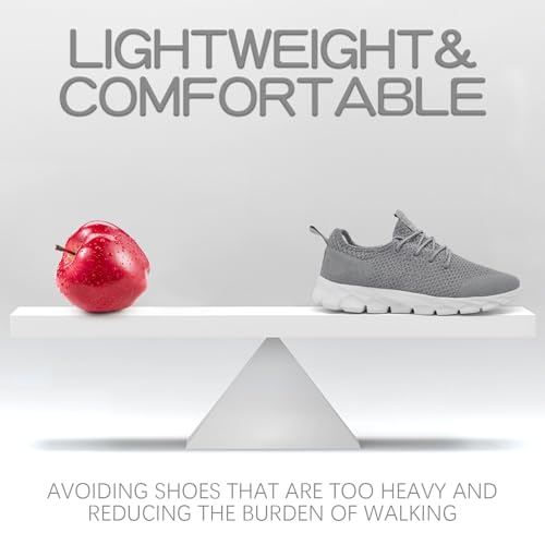 Image of YITUHIO Mens Running Shoes Fashion Sneakers Tennis Walking Shoes Lightweight Athletic Gym Workout Shoes