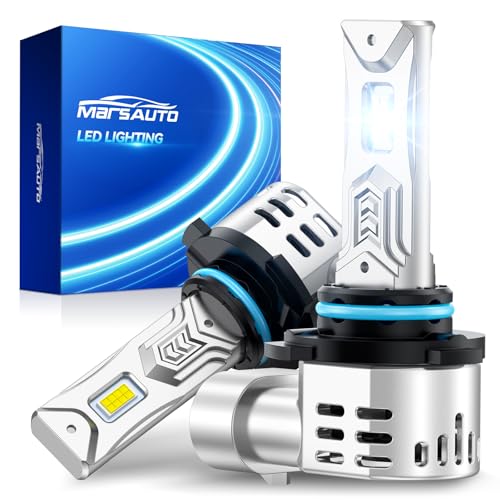 Marsauto - 9005 Halogen Headlight Bulb - High-Performance Car Headlight - Halogen Light with No Glare - for Automotive - 2 Bulbs, RV Exterior Lighting