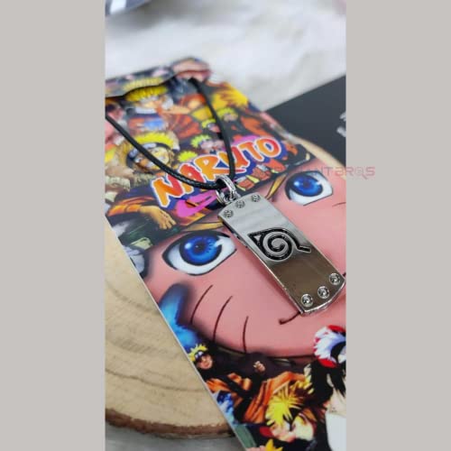 Buy Malkin® Naruto Necklace Leaf Village Necklace Anime Necklace Naruto Merchandise