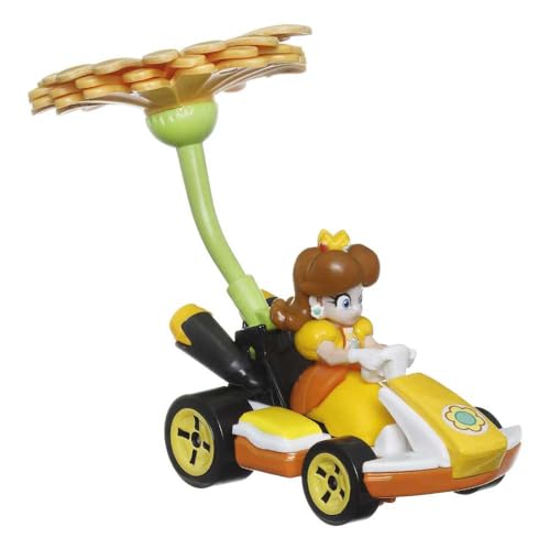 Hot Wheels Mario Kart Princess Daisy 1:64 miniatura 3