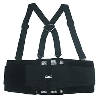 Back Support, Universal, Black: Back Support Belts: Amazon.com: Tools ...