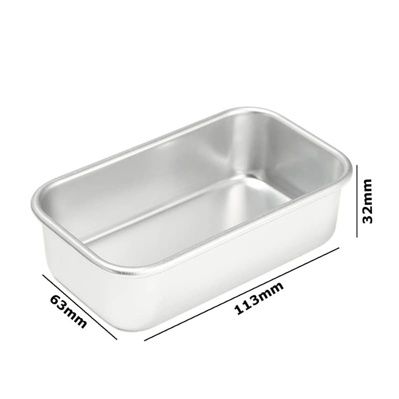 Molde de repostería de aluminio con desmoldado limpio para mini budín perfecto 3