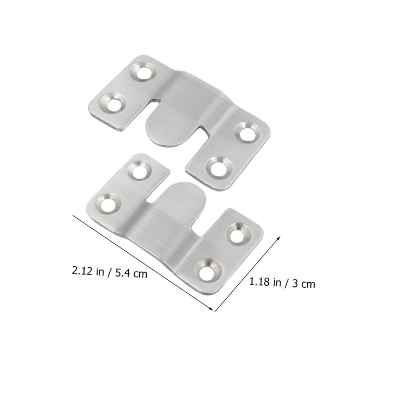 Gatuida 16 pares Gancho Colgador para Cuadros de Acero Inoxidable Resistente Soportes para Espejos Pesados y Marcos Accesorios Confiables para Decoración y Arte Pared
