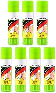 7PCS Glue Stick 15g 0.52 oz Each Glue Sticks Bulk White Glue Stick 7 Sticks Per Pack