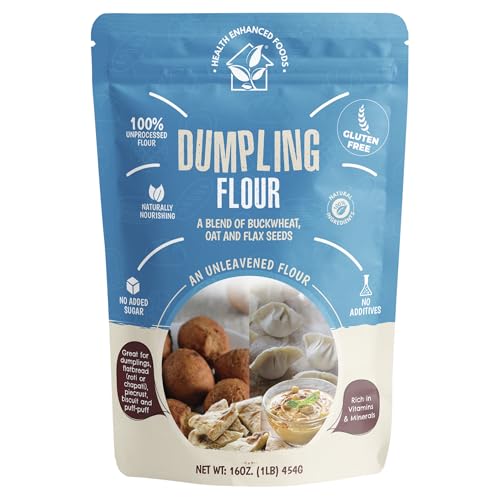 Health Enhanced Foods Gluten-Free Dumpling Flour [2 Pack - 16