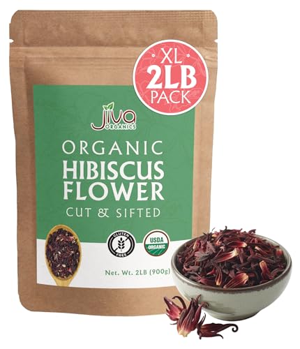 Jiva Organics Organic Hibiscus 2 LB