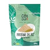 Protéines de Riz en Poudre Bio - 500g. Proteines Vegetales et Vegan. Proteine Sans Lactos...