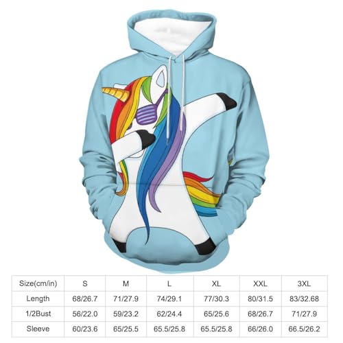 Hoody Sweatshirt Pull Licorne UMENG pour Éviter le Froid - 2