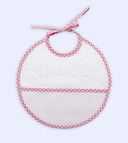 Babyslabbetje met kruissteek om te borduren - Afbeelding 5