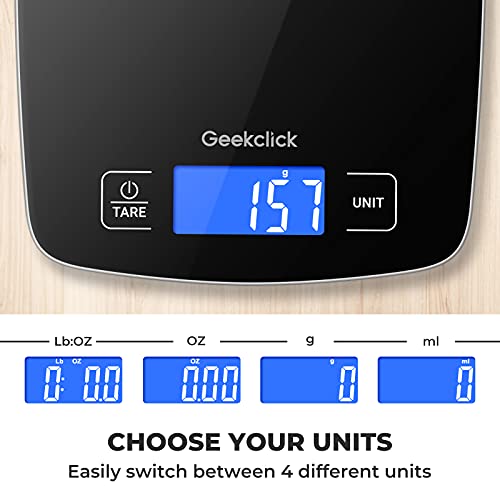 Buy Food Kitchen Scale, Geekclick 22lb Digital Scale for Food Weight