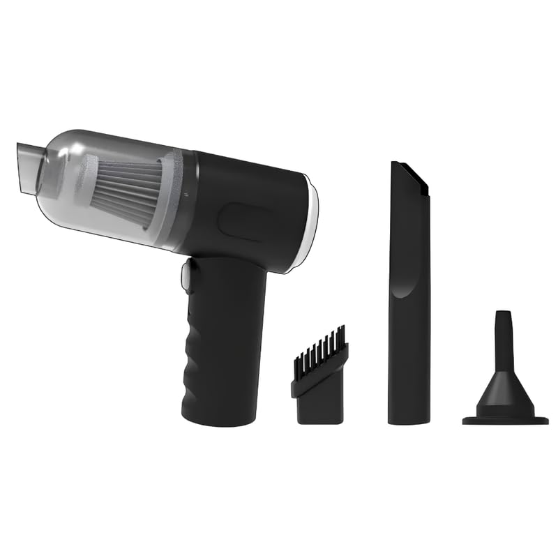 Drumstone 𝟏𝟓-𝐘𝐞𝐚𝐫 𝐋𝐨𝐧𝐠-𝐋𝐢𝐟𝐞 𝐖𝐚𝐫𝐫𝐚𝐧𝐭𝐲 Wireless Handheld Vacuum Cleaner, Rechargeable Mini Dust Cleaner with Blower Function for Car Dashboard Home Office Keyboard Cleaning-image-38