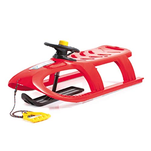 Prosper Plast Bullet Control - Trineo de dirección, 2 plazas, Color Rojo