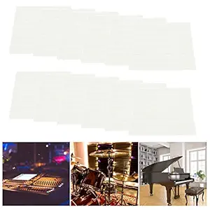 Acoustic Foam Panels, Good Quality Soundproofing Panels, Portable KTV Karaoke Rooms for Home Theaters Recording Studios(white)