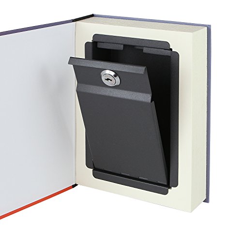 HMF 80915 Buchtresor Geldkassette Papierseiten | 23 x 15 x 4 cm | Städtetrip Deutschland