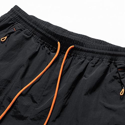 Akklian Men's Quick Dry Swim Trunks Hiking Shorts Lightweight Running Gym Outdoor Active Workout Shorts with Zipper Pockets3