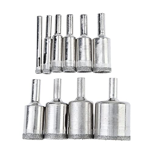 Set de 10 brocas con recubrimiento de diamante 6-30 mm miniatura 1
