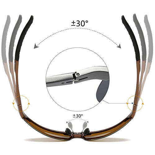 Mens Sports Polarized Sunglasses Driving Metal Frame UV Protection Sunglasses For Men 81774