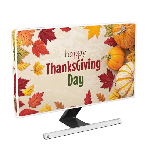 Baocicco Happy Thanksgiving Day �R���s���[�^�[���j�^�[�_�X�g�J�o�[ 22�A23�A24�A25�C���` �H�̎��n ���[�v���Y �p���v�L�� �T���N�X�t���p�l���P�[�X �R���s���[�^�[���j�^�[�J�o�[�X���[�u PC�f�X�N�g�b�v�ƃe���r�ɑ�